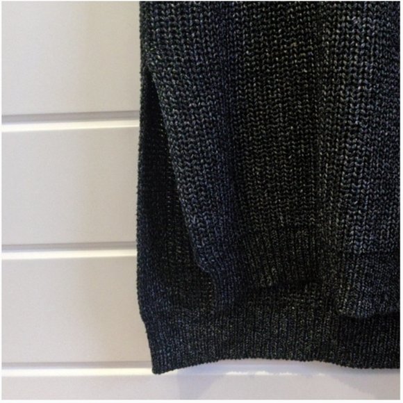 Dex Black Metallic Sleeveless Sweater - Picture 4 of 6